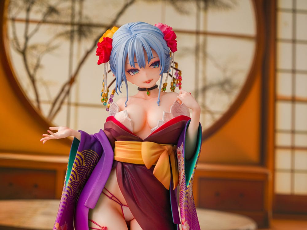 Original Character Statue 1/7 Shujuu Ecstasy Shion Oiran Ver. (Wholesome Ver.) 15 cm Image 19