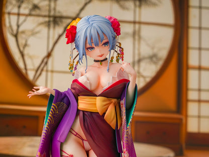 Original Character Statue 1/7 Shujuu Ecstasy Shion Oiran Ver. (Wholesome Ver.) 15 cm Image 19