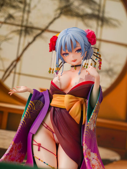 Original Character Statue 1/7 Shujuu Ecstasy Shion Oiran Ver. (Wholesome Ver.) 15 cm Image 20
