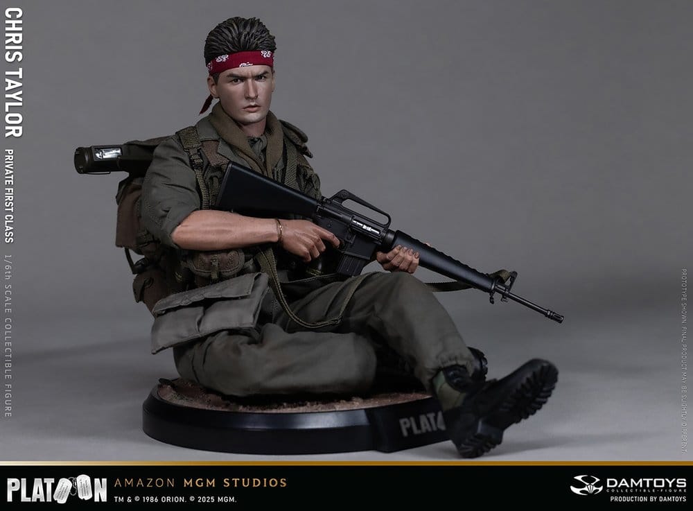 Platoon Actionfigur 1/6 Chris Taylor 30 cm Image 10