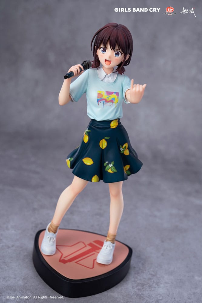 Girls Band Cry Natsu wo Mankitsu shite Sakebe Series No. 1 PVC Statue 1/7 Nina Iseri 24 cm Image 4