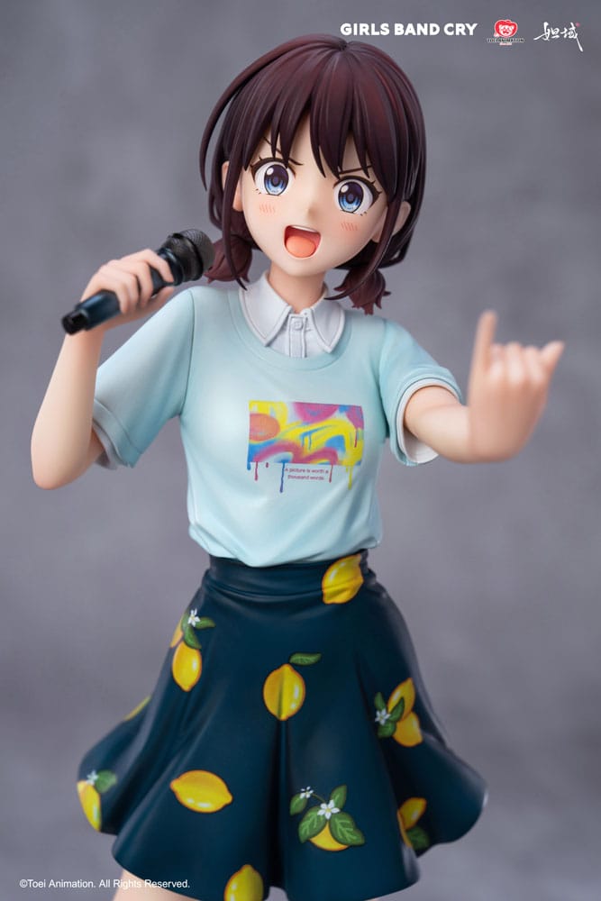Girls Band Cry Natsu wo Mankitsu shite Sakebe Series No. 1 PVC Statue 1/7 Nina Iseri 24 cm Image 8