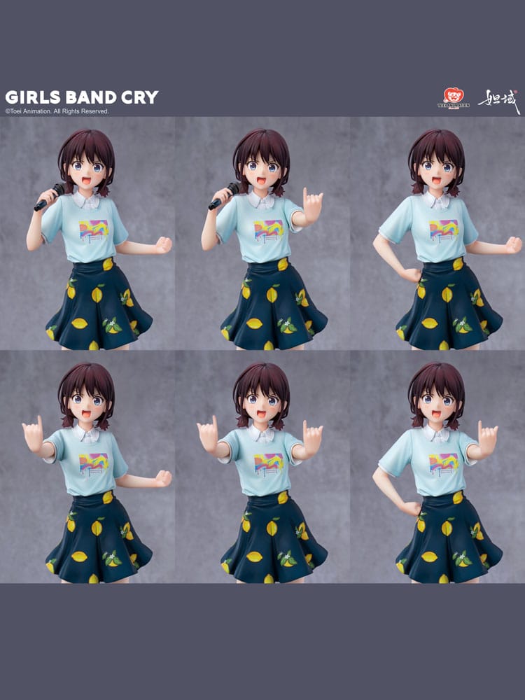 Girls Band Cry Natsu wo Mankitsu shite Sakebe Series No. 1 PVC Statue 1/7 Nina Iseri 24 cm Image 10