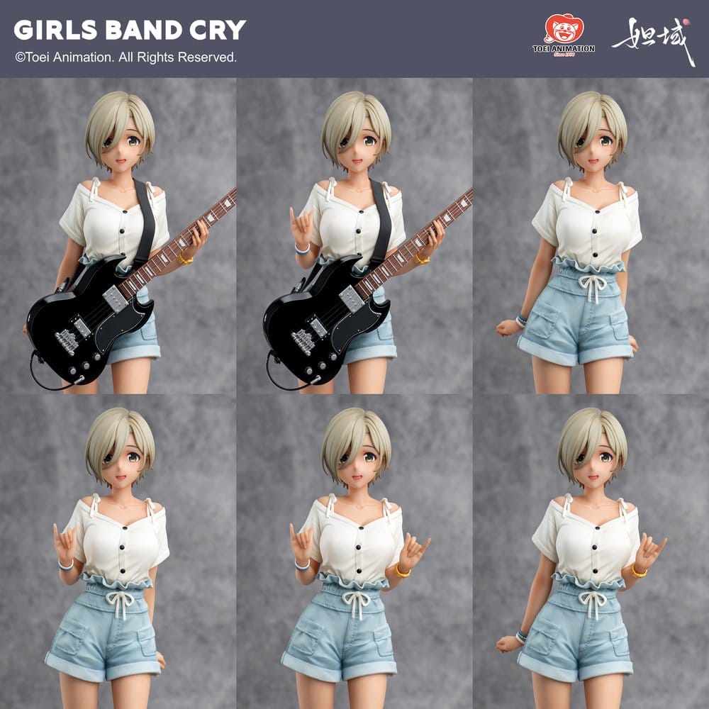 Girls Band Cry Natsu wo Mankitsu shite Sakebe Series No. 3 PVC Statue 1/7 Rupa 26 cm Image 9