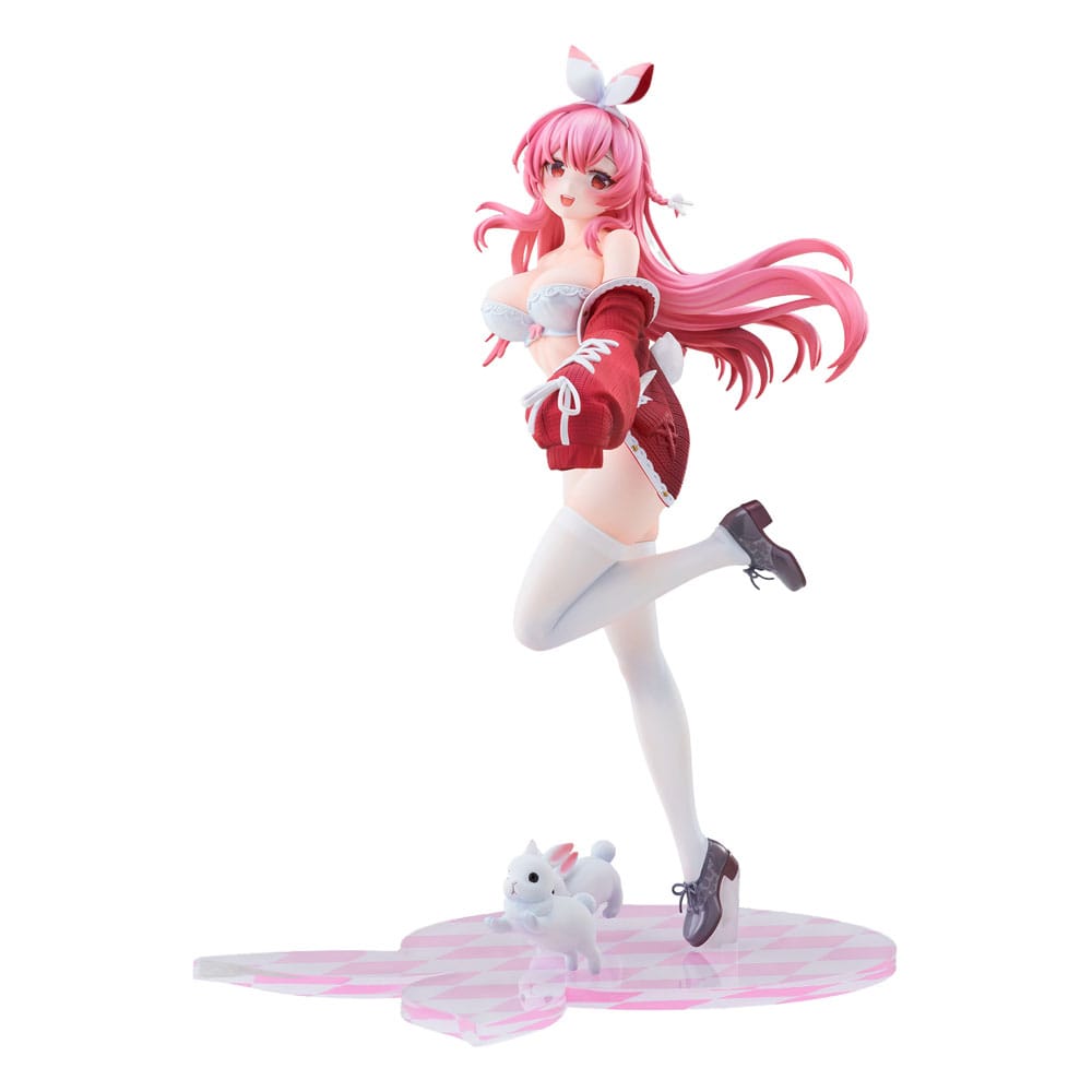 Rosuuri Original Character PVC Statue 1/7 White Rabbit Rosu Swimsuit Ver. 25 cm Image 1