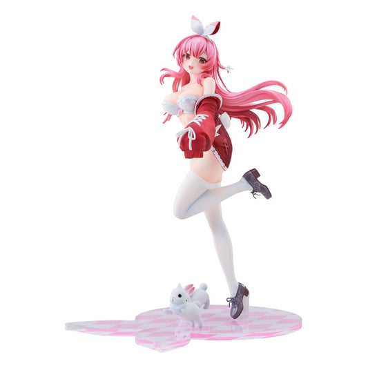 Rosuuri Original Character PVC Statue 1/7 White Rabbit Rosu Swimsuit Ver. 25 cm Image 1
