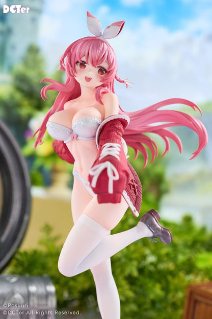 Rosuuri Original Character PVC Statue 1/7 White Rabbit Rosu Swimsuit Ver. 25 cm Image 13