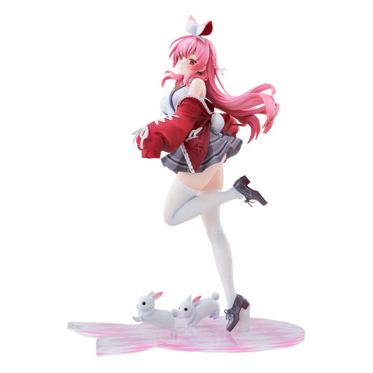 Rosuuri Original Character PVC Statue 1/7 White Rabbit Rosu Casual Clothes Ver. 25 cm Image 1