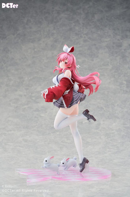 Rosuuri Original Character PVC Statue 1/7 White Rabbit Rosu Casual Clothes Ver. 25 cm Image 7