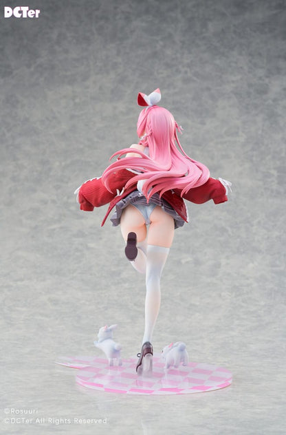 Rosuuri Original Character PVC Statue 1/7 White Rabbit Rosu Casual Clothes Ver. 25 cm Image 8