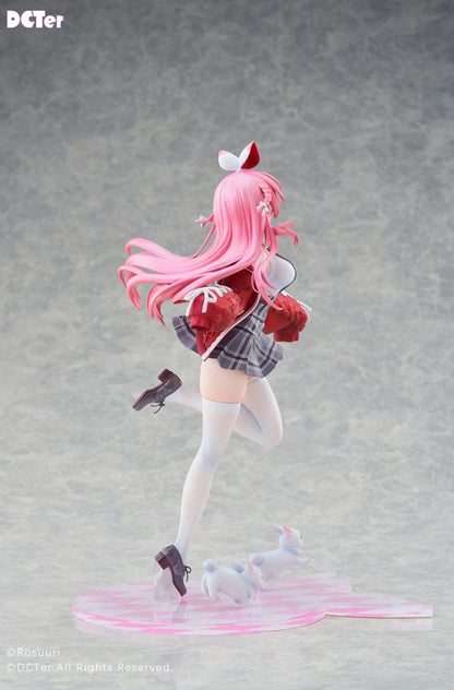 Rosuuri Original Character PVC Statue 1/7 White Rabbit Rosu Casual Clothes Ver. 25 cm Image 9