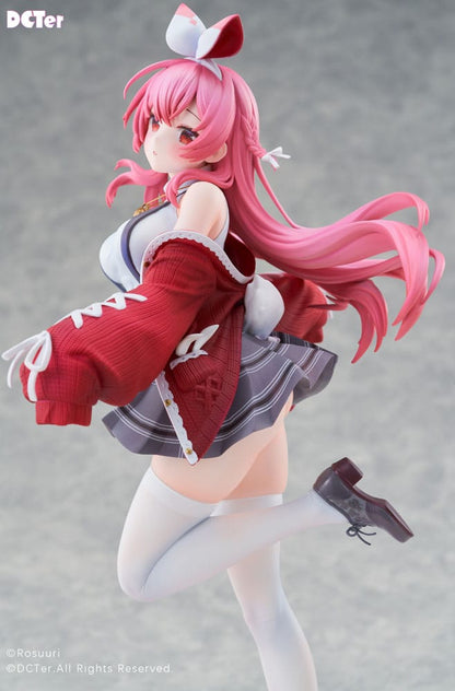 Rosuuri Original Character PVC Statue 1/7 White Rabbit Rosu Casual Clothes Ver. 25 cm Image 11