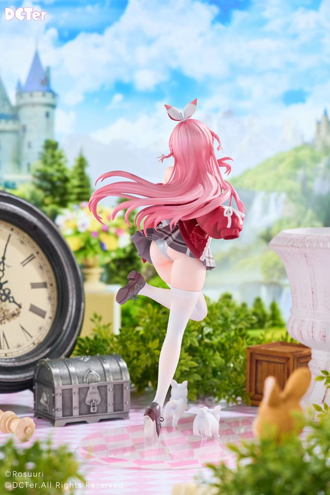 Rosuuri Original Character PVC Statue 1/7 White Rabbit Rosu Casual Clothes Ver. 25 cm Image 14