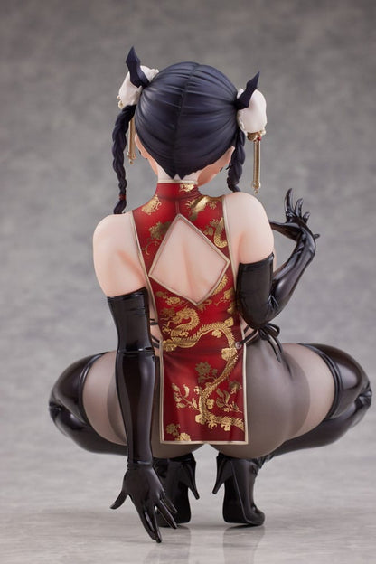 Original Character Statue 1/6 Dragon Chinese Dress Sugata no Ane no Tomodachi Illustrated by Daiki Kase 17 cm Image 4