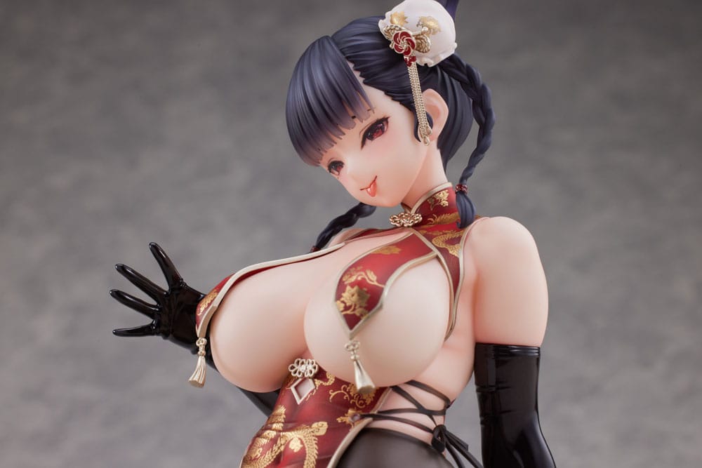 Original Character Statue 1/6 Dragon Chinese Dress Sugata no Ane no Tomodachi Illustrated by Daiki Kase 17 cm Image 27