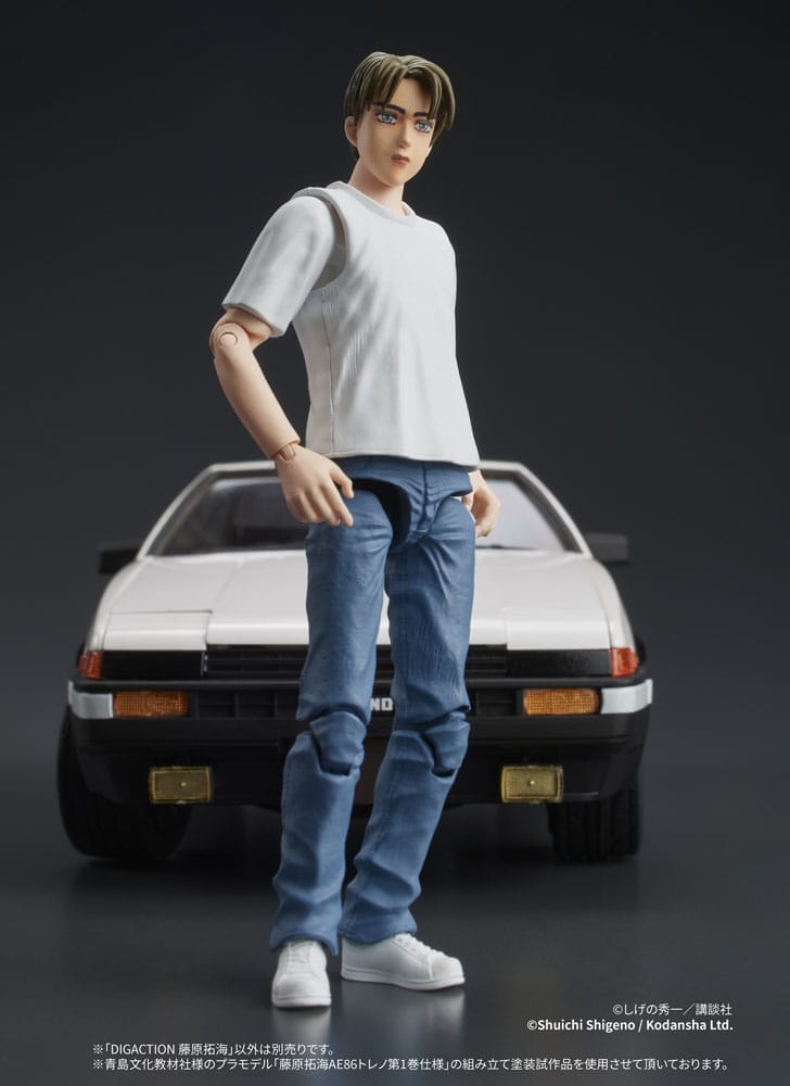 Initial D Digaction Actionfigur Takumi Fujiwara 7 cm Image 10