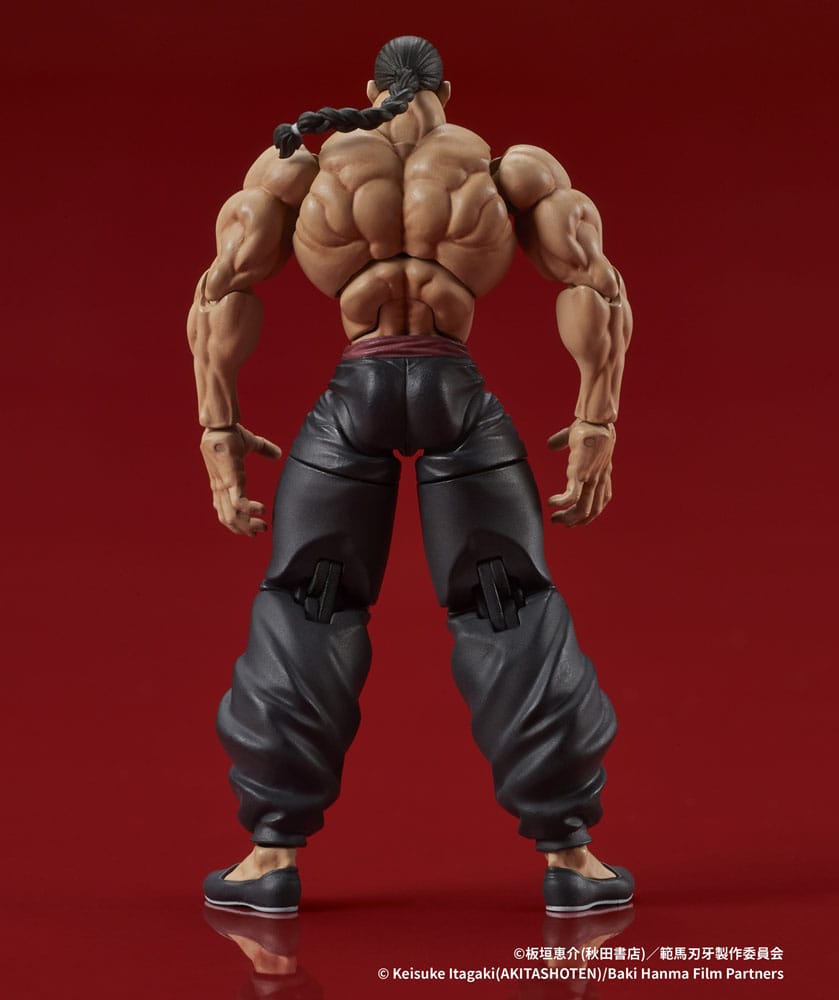 Baki Hanma Digaction Actionfigur Retsu Kaioh 7 cm Image 4