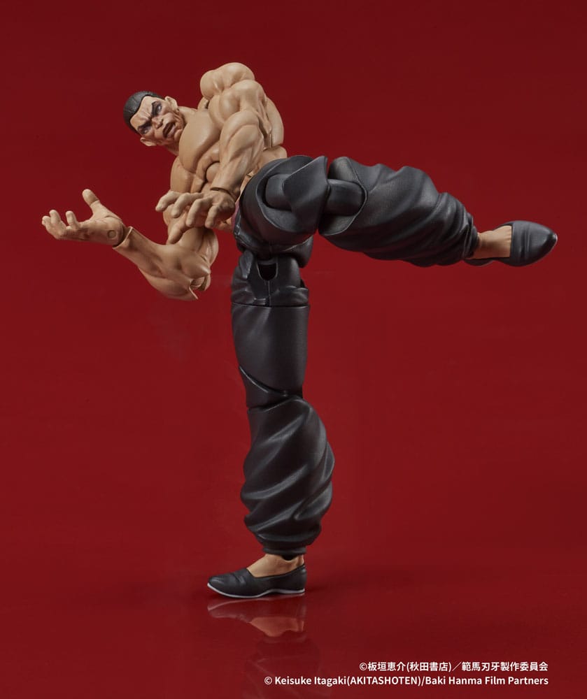 Baki Hanma Digaction Actionfigur Retsu Kaioh 7 cm Image 6