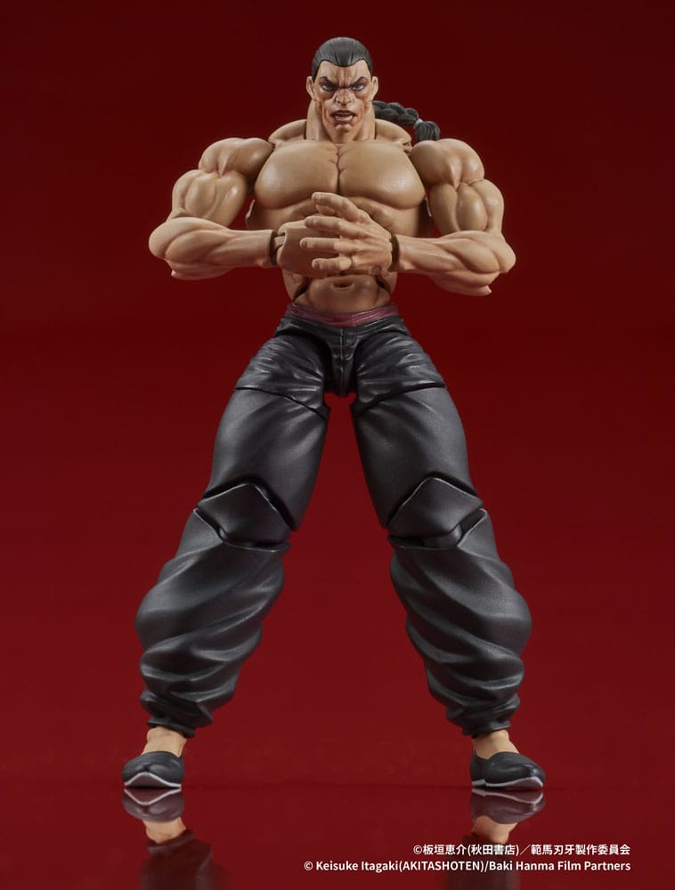Baki Hanma Digaction Actionfigur Retsu Kaioh 7 cm Image 7