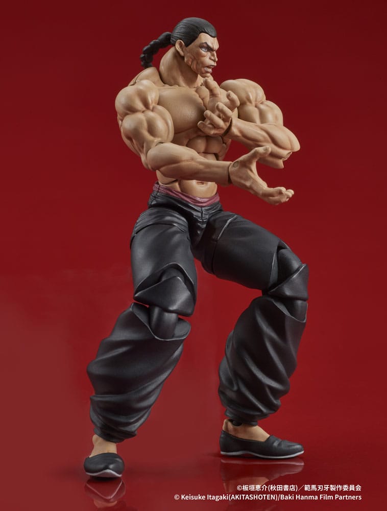 Baki Hanma Digaction Actionfigur Retsu Kaioh 7 cm Image 8