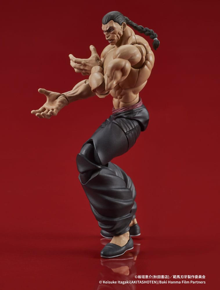 Baki Hanma Digaction Actionfigur Retsu Kaioh 7 cm Image 9