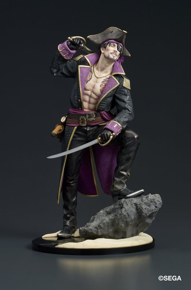 Like a Dragon: Pirate Yakuza in Hawaii DIGSTA PVC Figur Captain Majima (Goro Majima) 18 cm Image 3