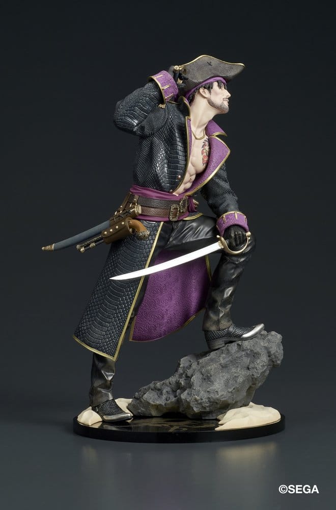 Like a Dragon: Pirate Yakuza in Hawaii DIGSTA PVC Figur Captain Majima (Goro Majima) 18 cm Image 4