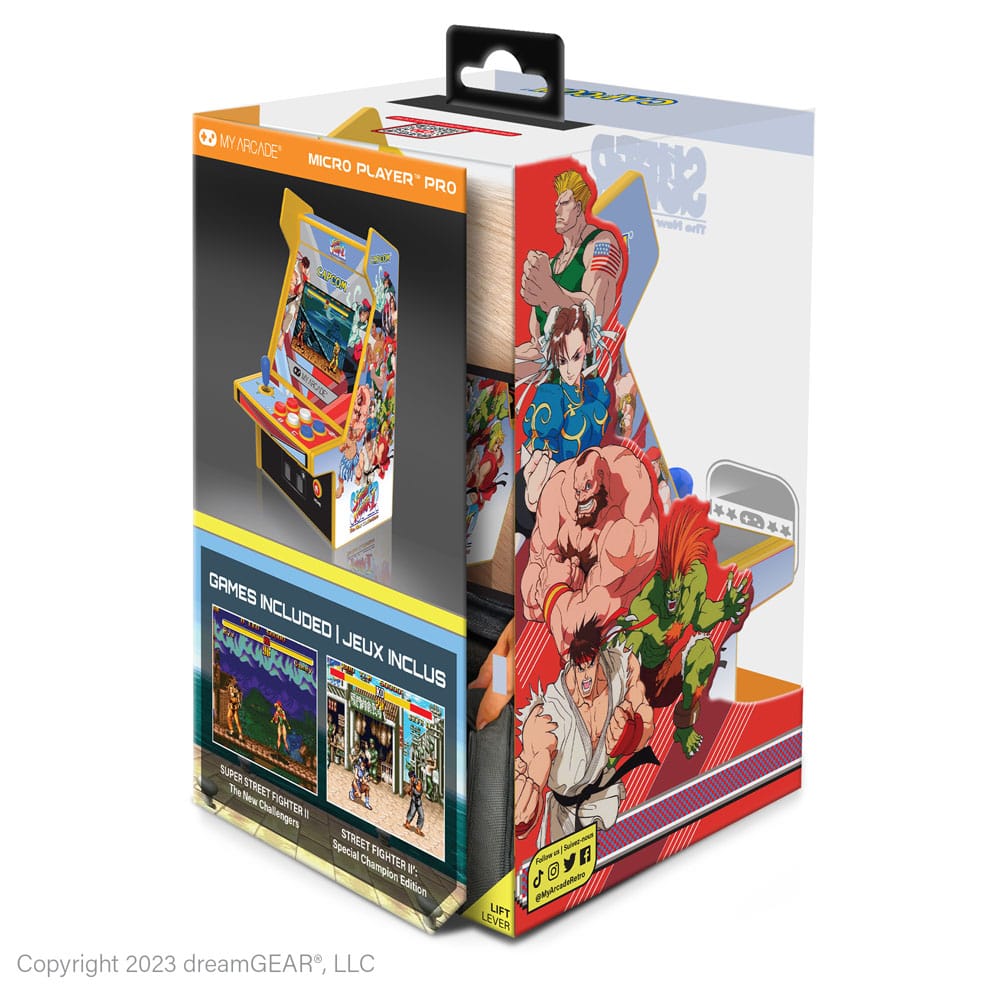 Super Street Fighter II tragbare Spielkonsole Retro Arcade Micro Player Pro Image 4