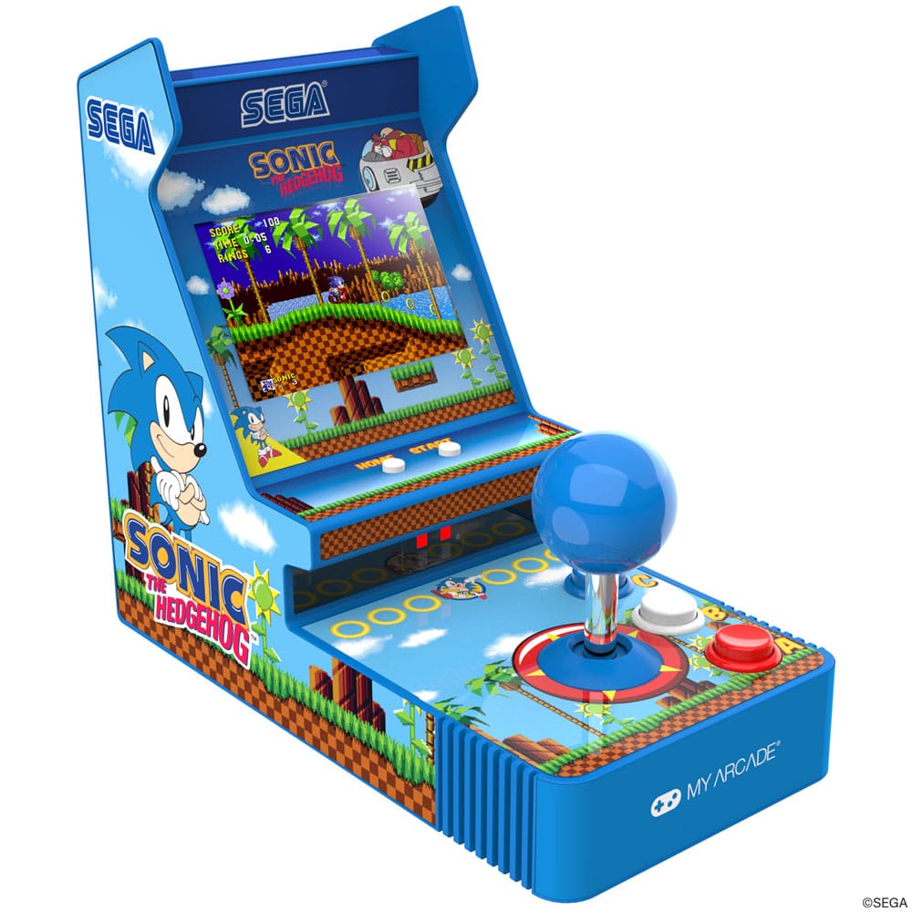 Sonic The Hedgehog tragbare Spielkonsole Retro Arcade Joystick Player Image 9