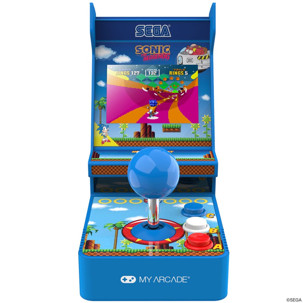 Sonic The Hedgehog tragbare Spielkonsole Retro Arcade Joystick Player Image 10