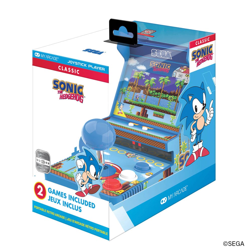 Sonic The Hedgehog tragbare Spielkonsole Retro Arcade Joystick Player Image 12