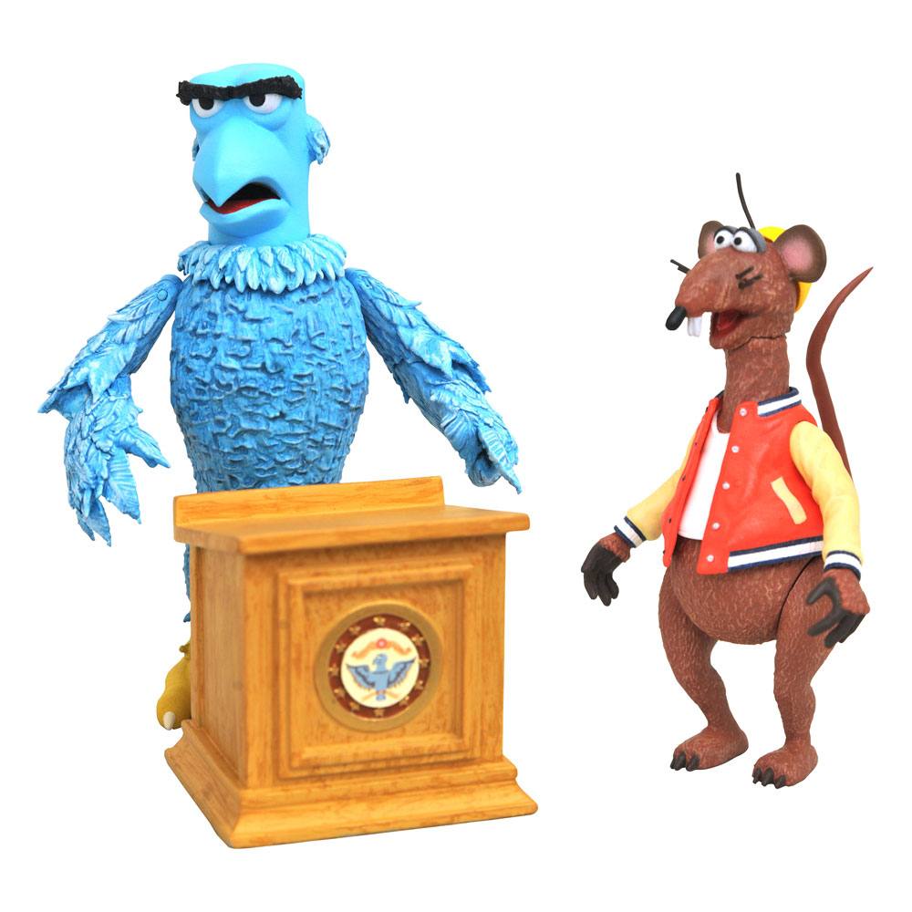 Die Muppets Select Actionfiguren Doppelpack Sam the Eagle & Rizzo the Rat 13 cm Image