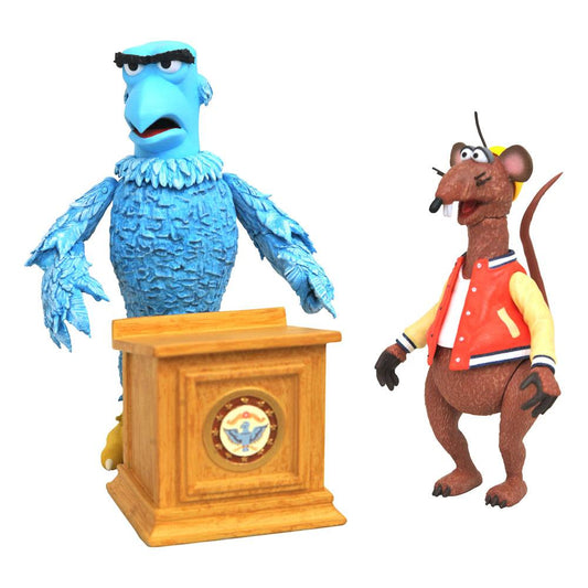 Die Muppets Select Actionfiguren Doppelpack Sam the Eagle & Rizzo the Rat 13 cm Image