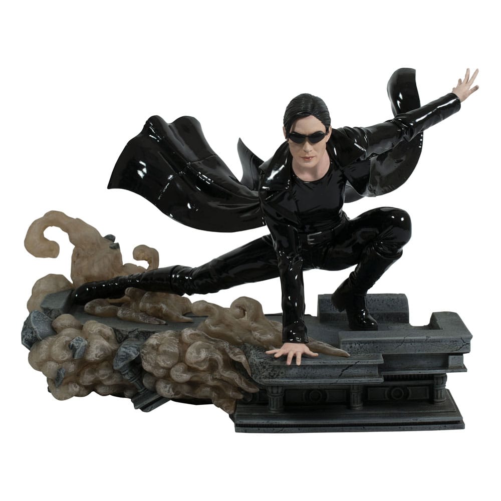 The Matrix Gallery Deluxe PVC Statue Trinity Image 1