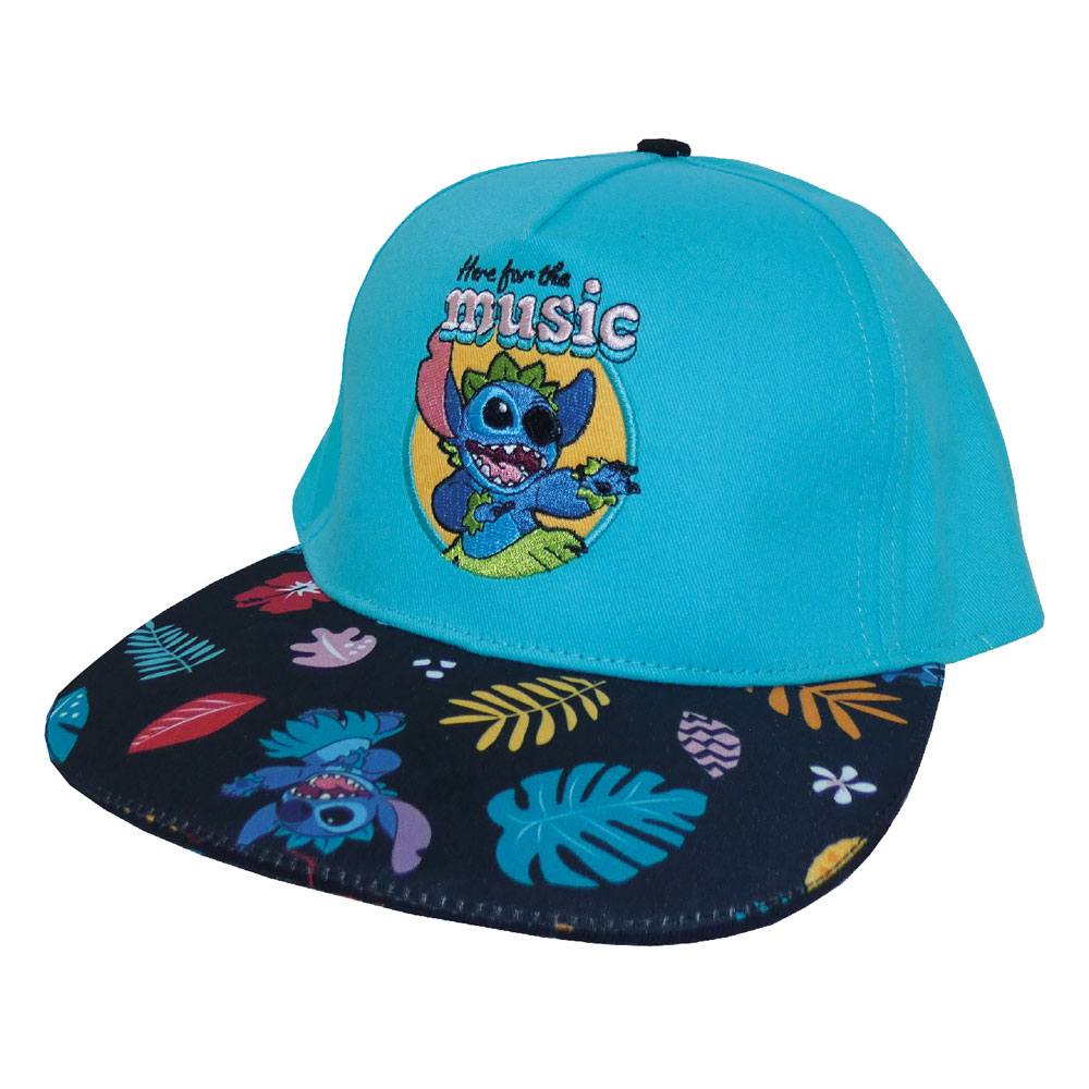 Lilo & Stitch Baseball Cap Here For The Music Image 1