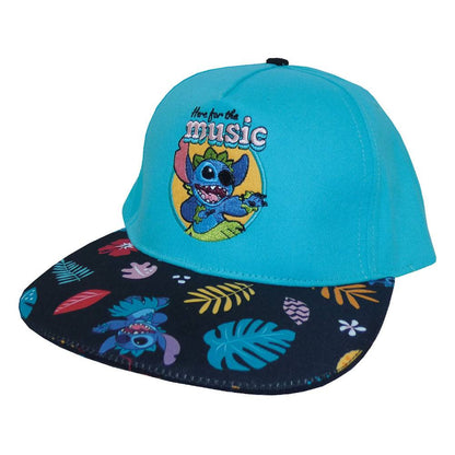 Lilo & Stitch Baseball Cap Here For The Music Image 1