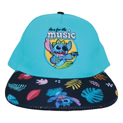 Lilo & Stitch Baseball Cap Here For The Music Image 2