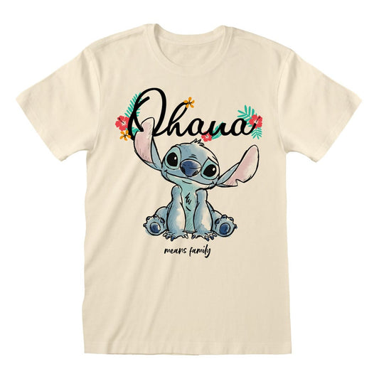 Lilo & Stitch T-Shirt Ohana Means Family  Größe S Image