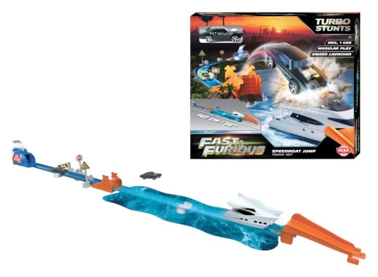 Fast & Furious Spielset Speedboat Jump 11 cm Image