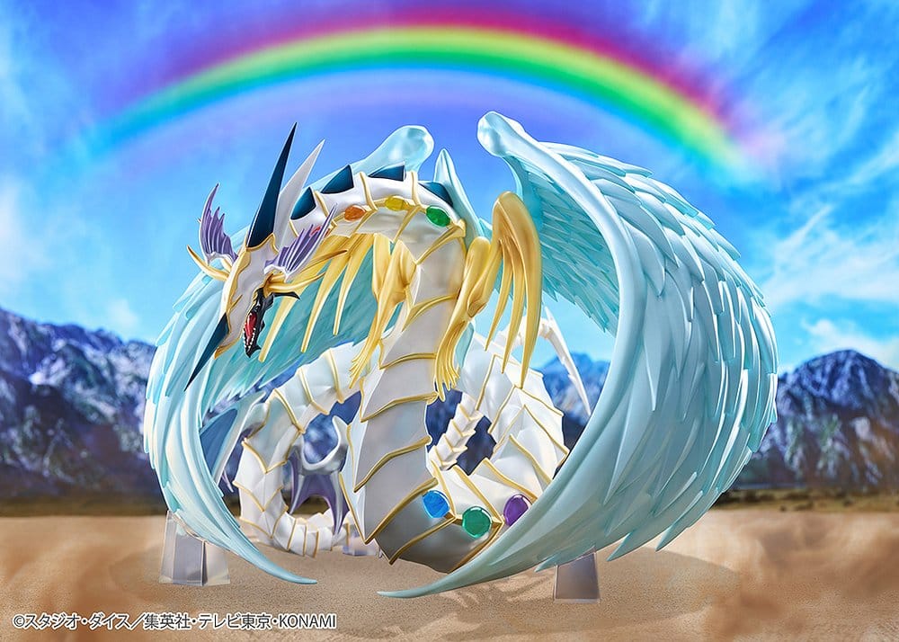 Yu-Gi-Oh! GX PVC Figur Rainbow Dragon 28 cm Image 8