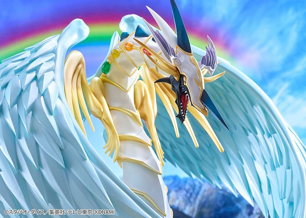 Yu-Gi-Oh! GX PVC Figur Rainbow Dragon 28 cm Image 9