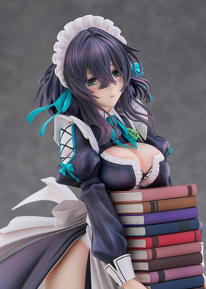 Original Illustration PVC Statue 1/6 Maid Maison Hanikami Kanojo Hikage Chigami Illustration by Piromizu 28 cm Image 4