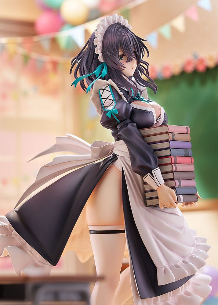Original Illustration PVC Statue 1/6 Maid Maison Hanikami Kanojo Hikage Chigami Illustration by Piromizu 28 cm Image 10