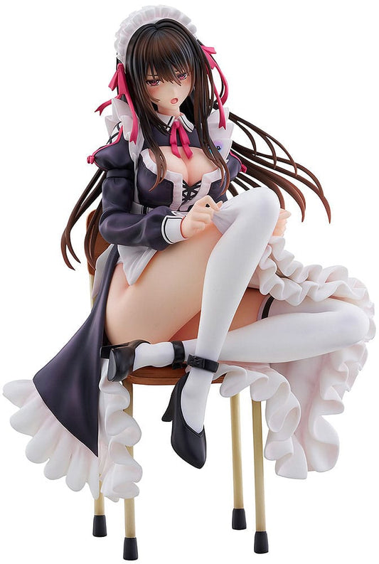 Hanikami Kanojo PVC Statue 1/6 Maid Maison Kasane Minazumi Illustration by Piromizu 21 cm Image 1