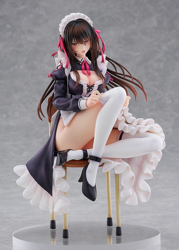Hanikami Kanojo PVC Statue 1/6 Maid Maison Kasane Minazumi Illustration by Piromizu 21 cm Image 2