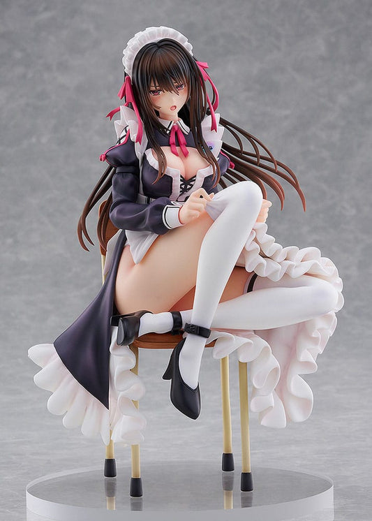 Hanikami Kanojo PVC Statue 1/6 Maid Maison Kasane Minazumi Illustration by Piromizu 21 cm Image 2