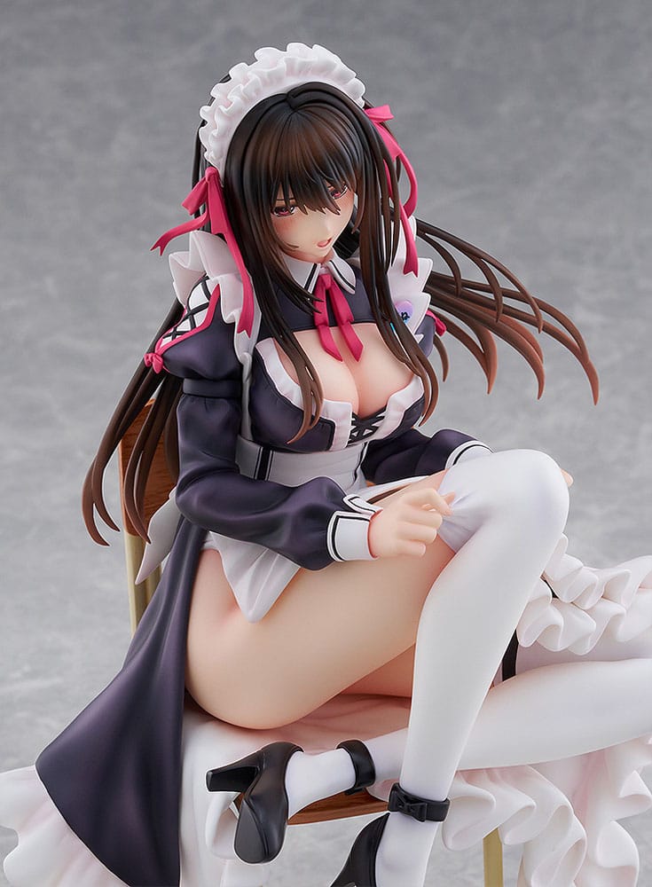 Hanikami Kanojo PVC Statue 1/6 Maid Maison Kasane Minazumi Illustration by Piromizu 21 cm Image 3