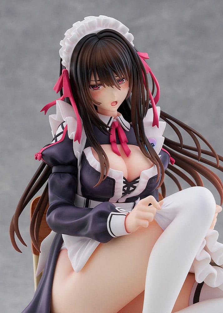 Hanikami Kanojo PVC Statue 1/6 Maid Maison Kasane Minazumi Illustration by Piromizu 21 cm Image 4