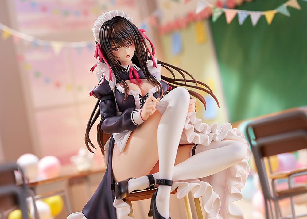 Hanikami Kanojo PVC Statue 1/6 Maid Maison Kasane Minazumi Illustration by Piromizu 21 cm Image 7