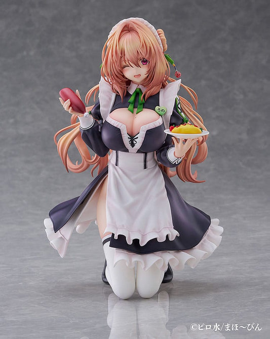 Hanikami Kanojo PVC Statue 1/6 Maid Maison Hanikami Kanojo Sano Hiiragi 20 cm Image 2